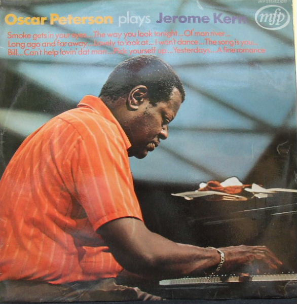 Oscar Peterson : Oscar Peterson Plays Jerome Kern (LP, Album)