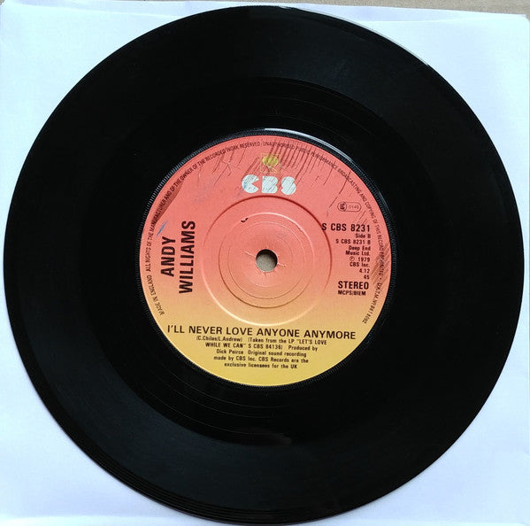 Andy Williams : Railway Hotel (7")