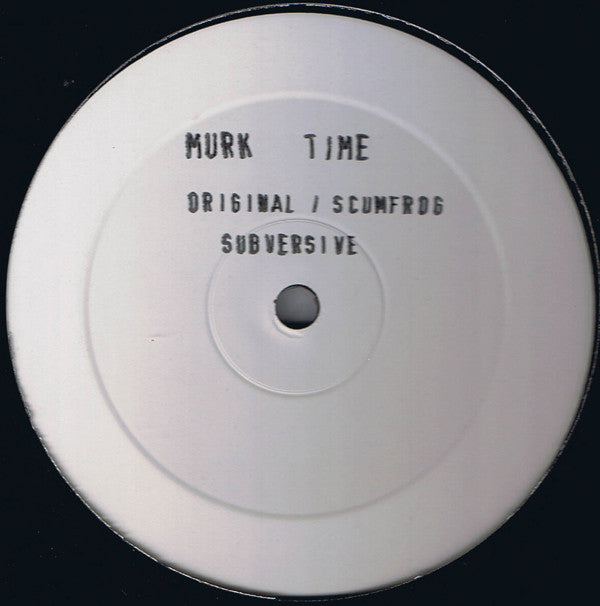 MURK : Time (12", Promo, W/Lbl)