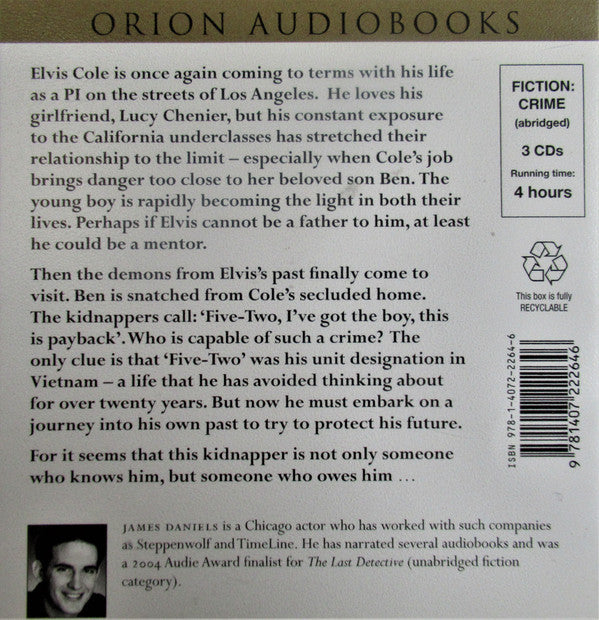 Robert Crais Read By James Daniels (7) : The Last Detective (3xCD)