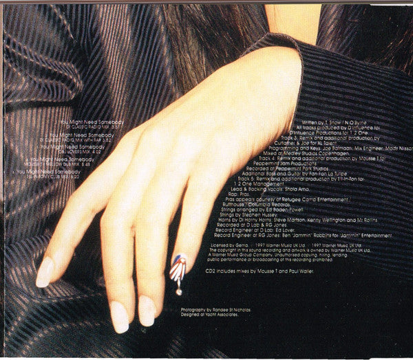 Shola Ama : You Might Need Somebody (CD, Single, CD1)