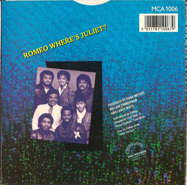 Collage (3) : Romeo Where's Juliet (7", Single)