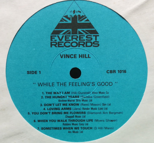 Vince Hill : While The Feeling's Good (LP, Album)