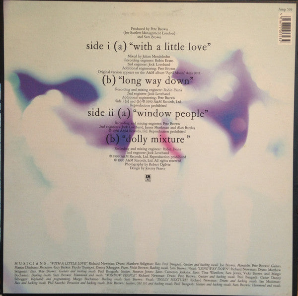Sam Brown : With A Little Love (12", Ltd)