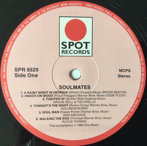 Various : Soulmates (LP, Comp)