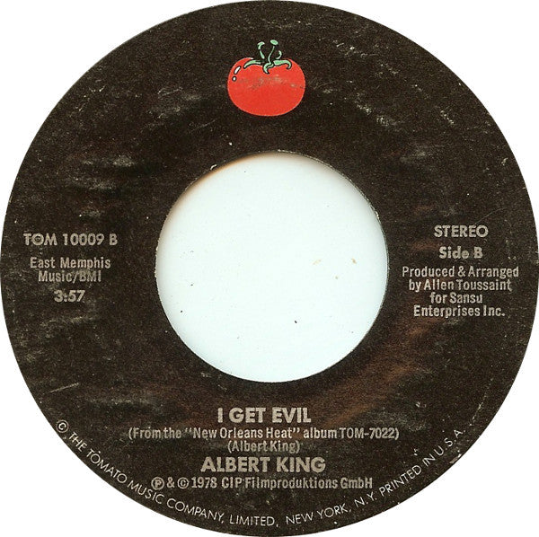 Albert King : The Very Thought Of You (7", Styrene)