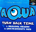 Aqua : Turn Back Time (CD, Single, Promo)