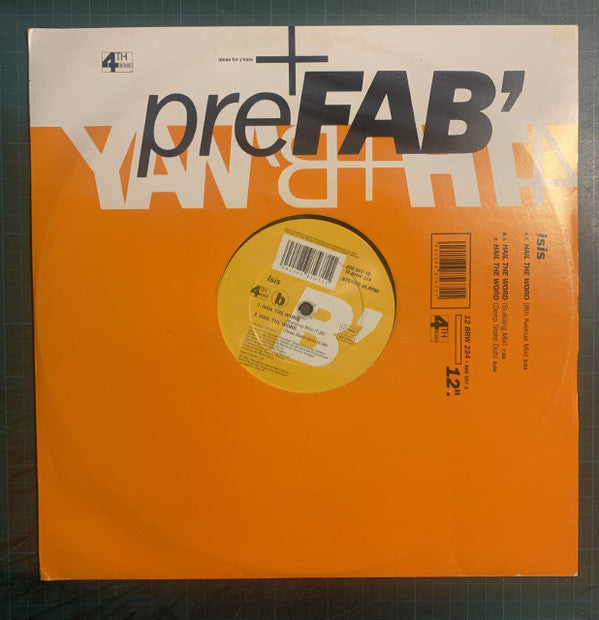 Isis (3) : Hail The Word (12")