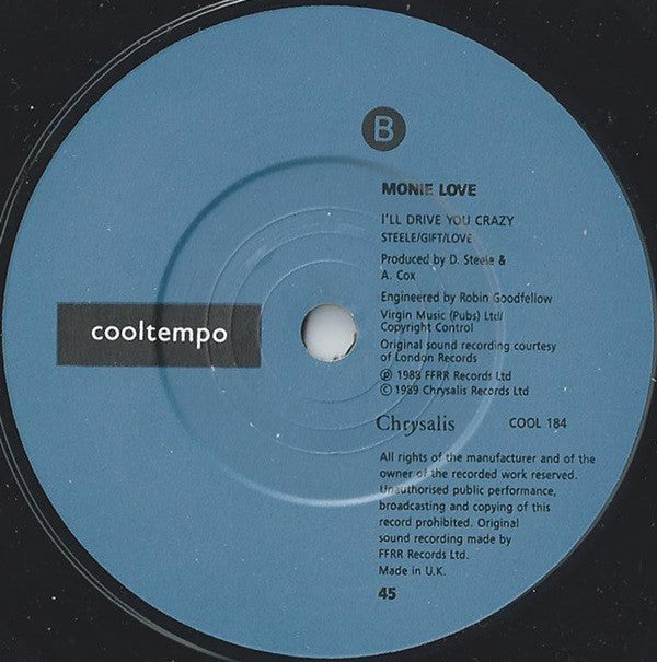 Monie Love : Grandpa's Party (7", Single)