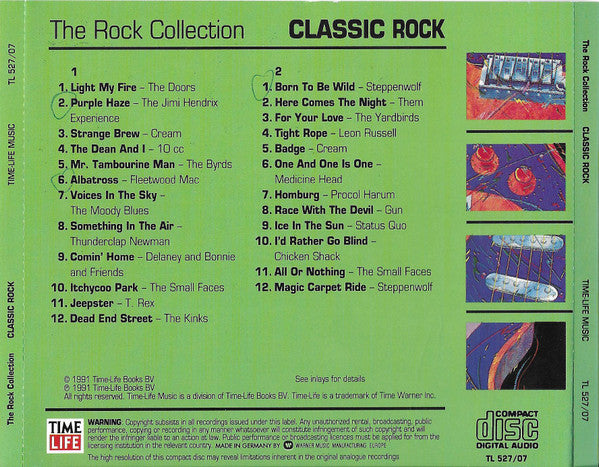 Various : The Rock Collection: Classic Rock (2xCD, Comp)