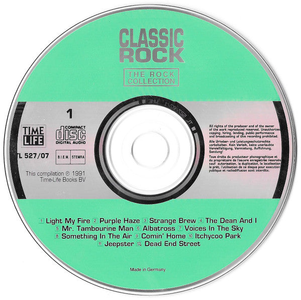 Various : The Rock Collection: Classic Rock (2xCD, Comp)