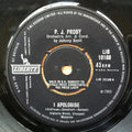 P.J. Proby : I Apologise (7", Single)
