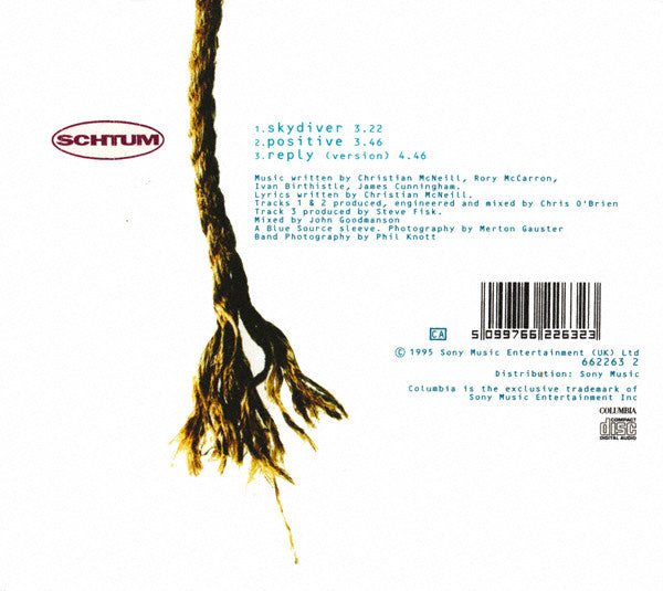 Schtum : Skydiver (CD, Single)