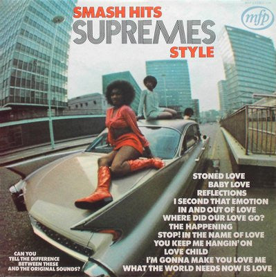 Unknown Artist : Smash Hits Supremes Style (LP)