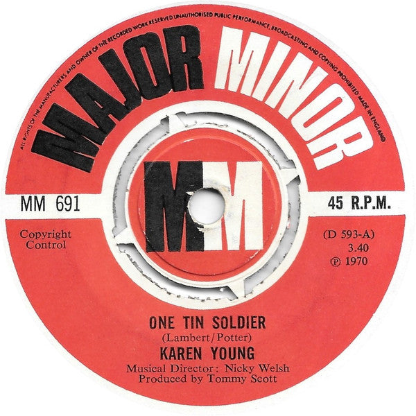 Karen Young (2) : Que Sera Sera (7")