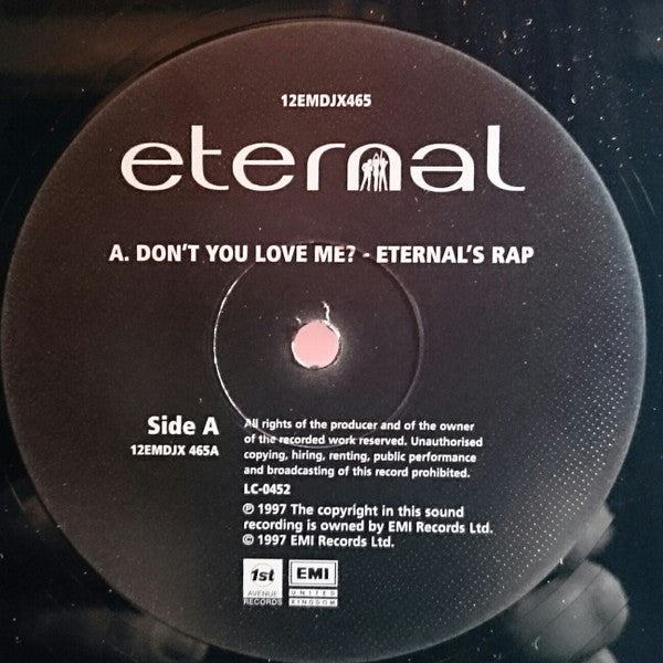 Eternal (2) : Don't You Love Me? (12")