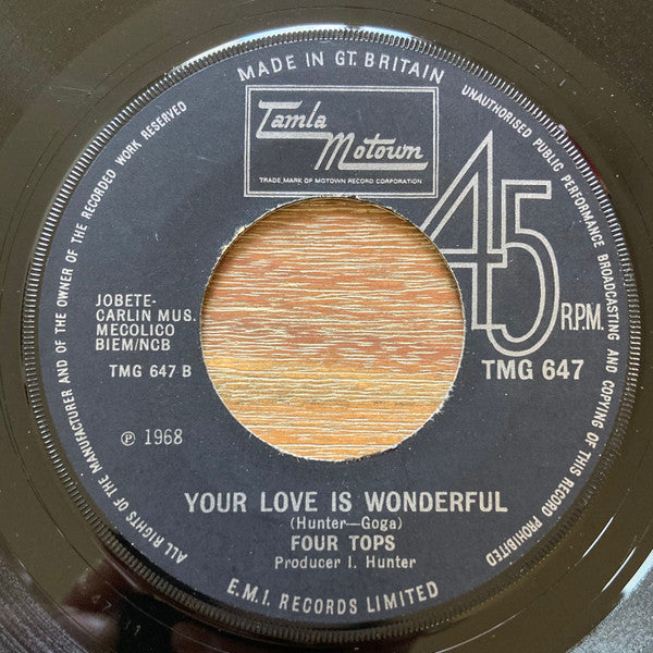 Four Tops : If I Were A Carpenter (7", Single, Lar)