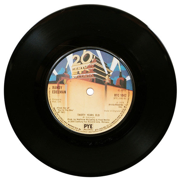 Randy Edelman : Don't Let Go Of Me (7")