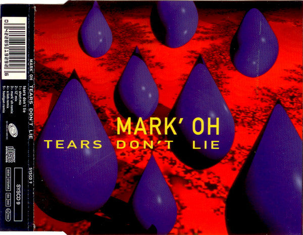 Mark 'Oh : Tears Don't Lie (CD, Single)
