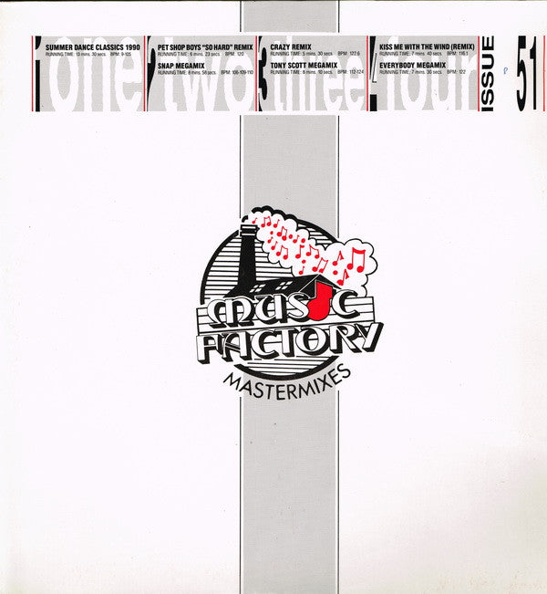 Various : Music Factory Mastermix - Issue 51 (2x12")