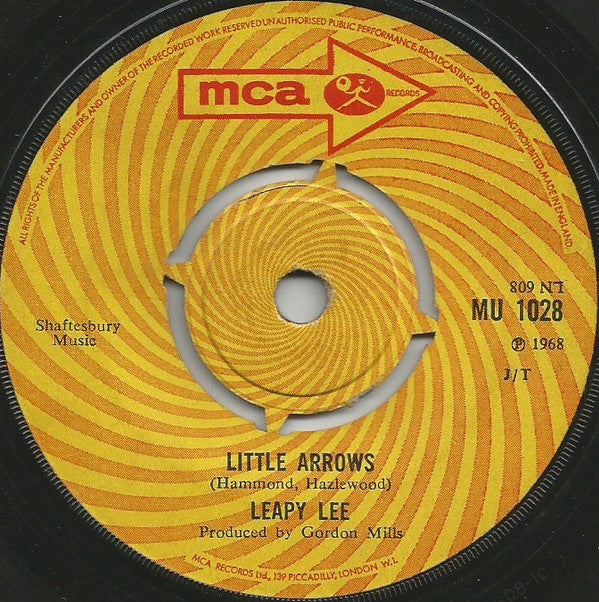 Leapy Lee : Little Arrows (7", Single)