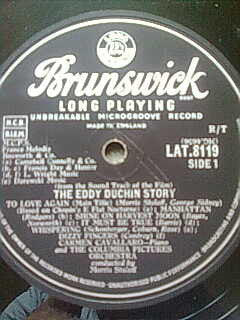 Carmen Cavallaro : The Eddy Duchin Story (LP, Mono)