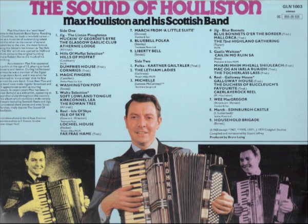 Max Houliston & His Scottish Band* : The Sound Of Houliston (LP, Comp)