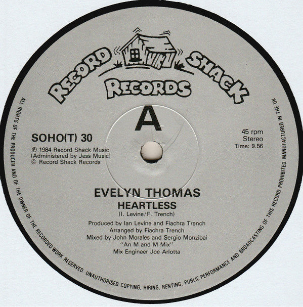 Evelyn Thomas : Heartless (12")