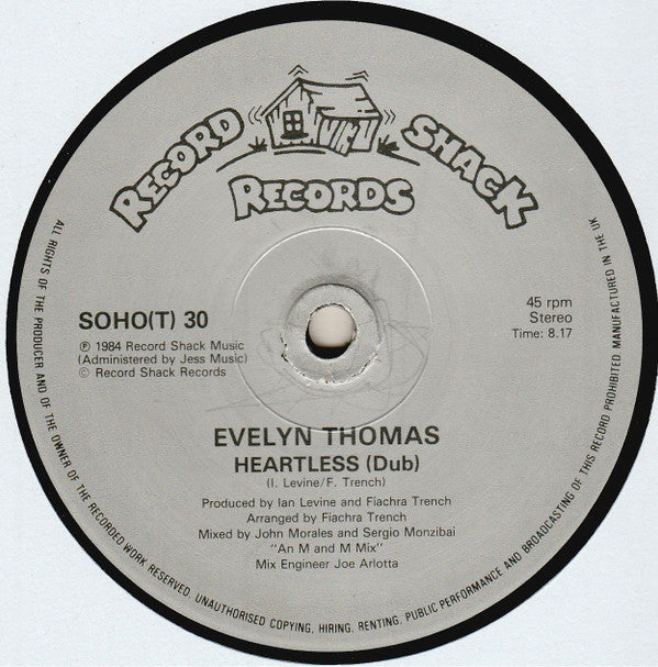 Evelyn Thomas : Heartless (12")