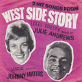 Julie Andrews / Johnny Mathis : 2 Hit Songs From West Side Story (7", Single, Pus)