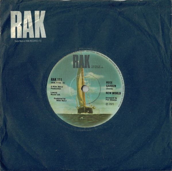 New World (3) : Rose Garden (7", Single)