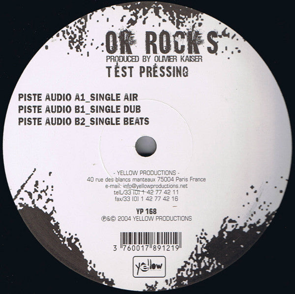 OK Rocks : Single Air (12", TP)