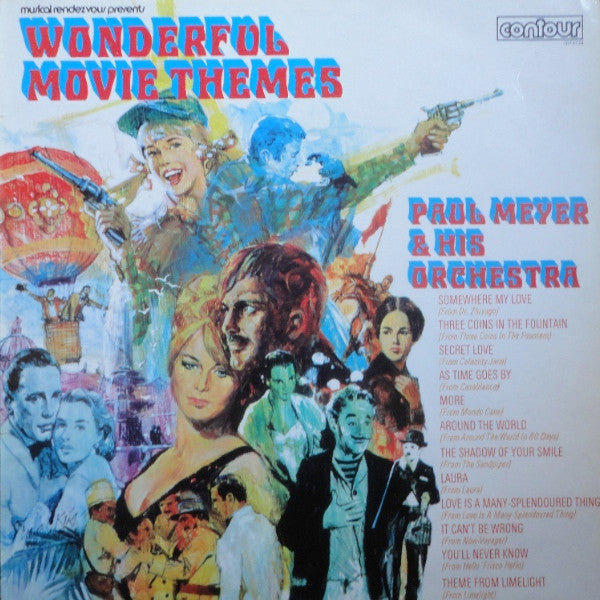 Paul Meyer & His Orchestra : Wonderful Movie Themes (LP, Album, Comp)