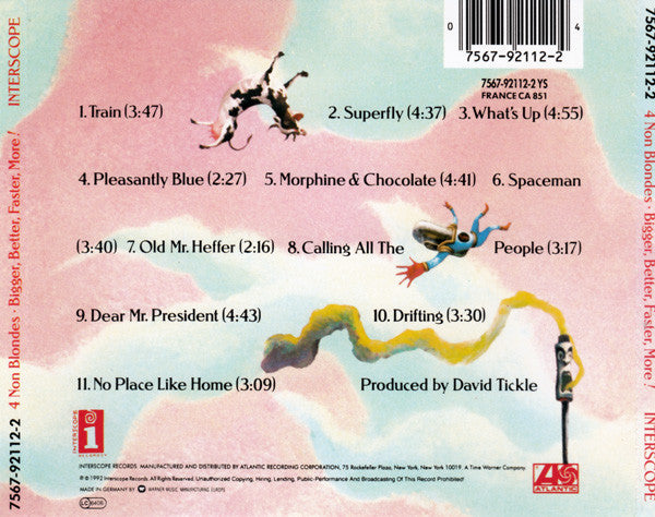4 Non Blondes : Bigger, Better, Faster, More! (CD, Album)