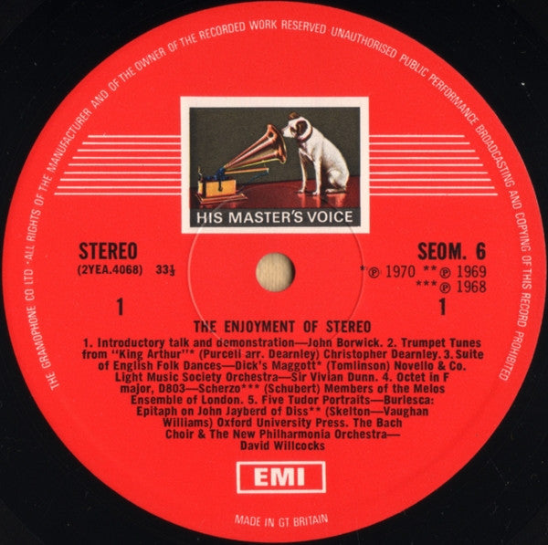 John Borwick : The Enjoyment Of Stereo & How To Get The Best Out Of Your Record Playing Equipment (LP, Comp)