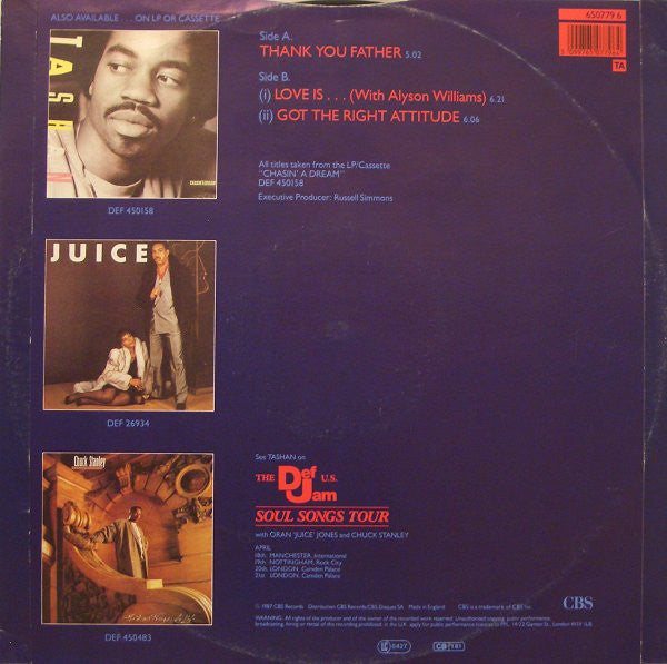 Tashan : Thank You Father (12")