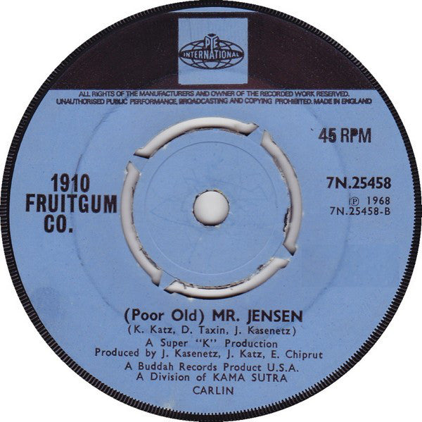 1910 Fruitgum Company : May I Take A Giant Step (7", Single)