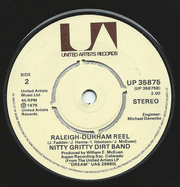 Nitty Gritty Dirt Band : (All I Have To Do Is) Dream (7")
