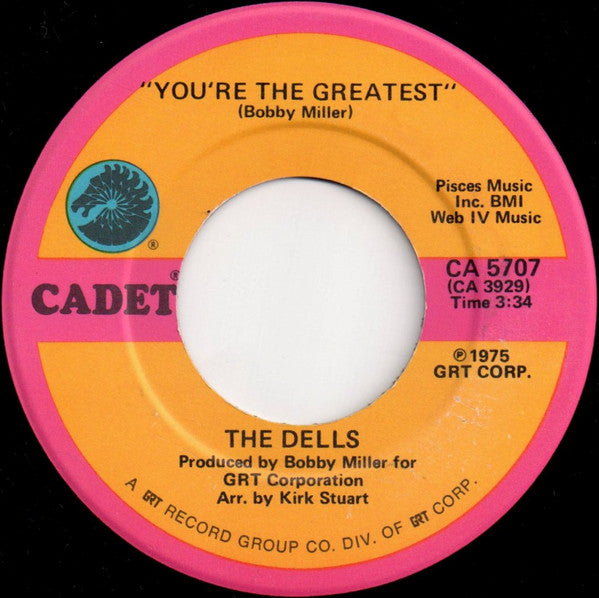 The Dells : You're The Greatest / The Glory Of Love (7", Single)