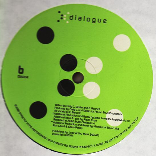 Pound Boys Featuring Earl Bennett : Be Strong (12")