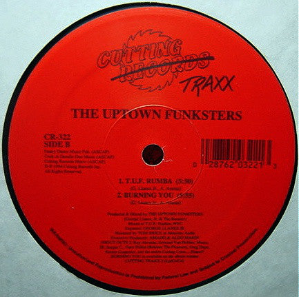 The Uptown Funksters : Dr. Feel Good (12")