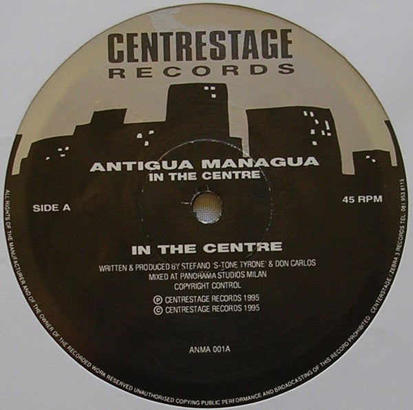 Antigua Managua : In The Centre (12")