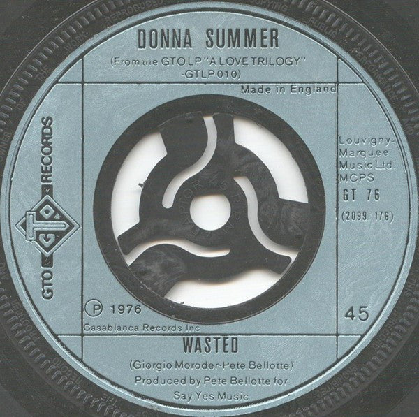 Donna Summer : Winter Melody (7", Single)