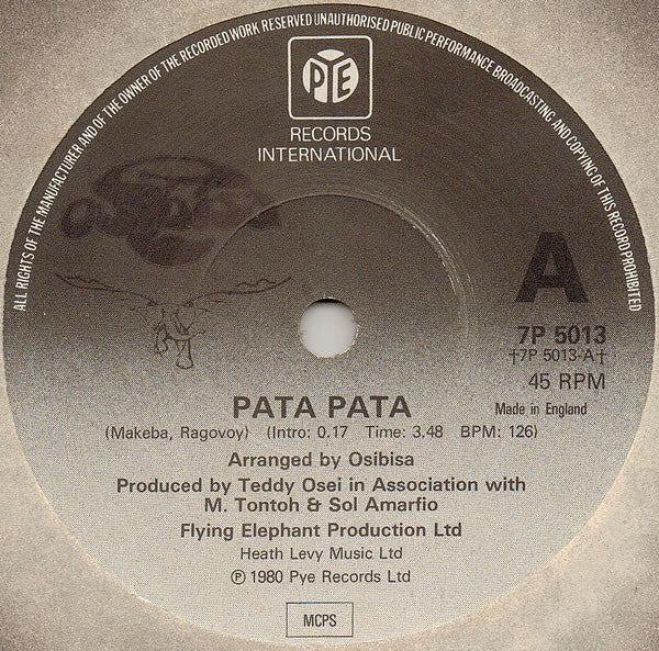 Osibisa : Pata Pata (7")