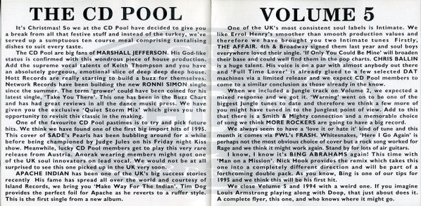 Various : The CD Pool - Volume 5 (CD, Comp, Promo)