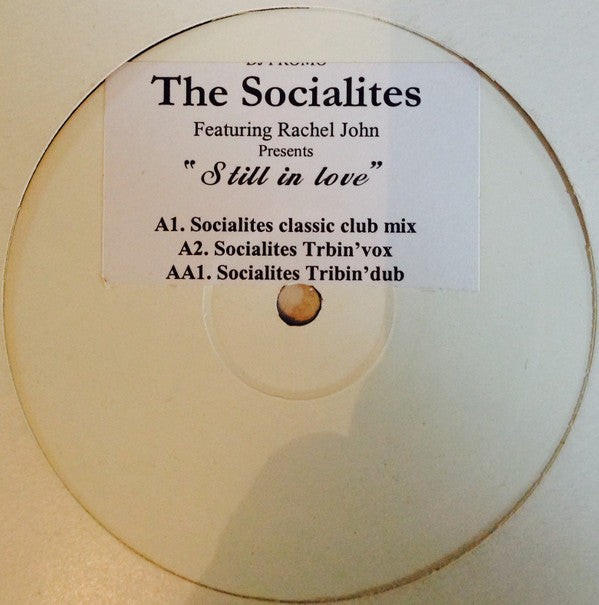 The Socialites : Still In Love (12", Promo)
