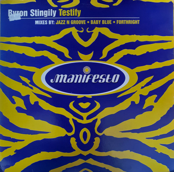 Byron Stingily : Testify (12")