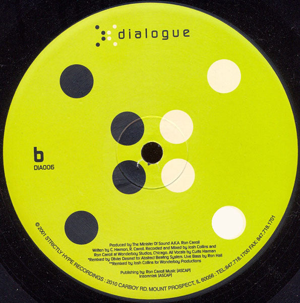 Curtis Harman : Call Me (12")