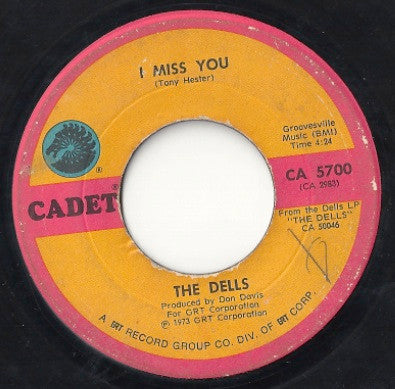 The Dells : I Miss You (7", Single)