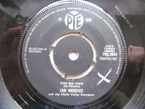 Ian Menzies & His Clyde Valley Stompers : The Big Man (7")
